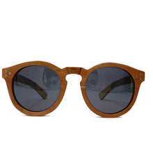 Load image into Gallery viewer, front view cinnamon skateboard sunglasses