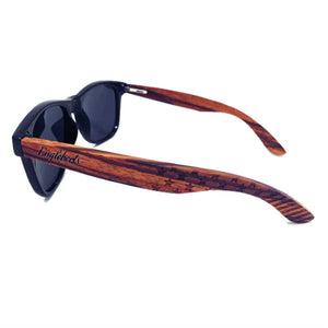 Zebrawood Sunglasses with Stars and Stripes Pattern