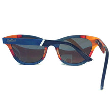 Load image into Gallery viewer, Skateboard acetate sunglasses rear view