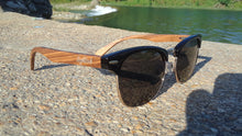 Load image into Gallery viewer, Mens wooden sunglasses