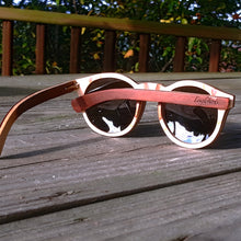 Load image into Gallery viewer, rear view cinnamon skateboard sunglasses