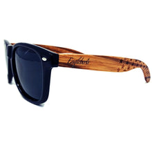 Load image into Gallery viewer, Zebrawood Sunglasses, Polarized
