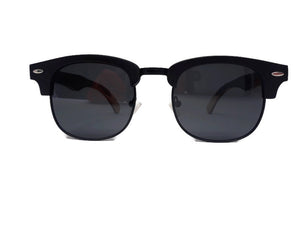 black skateboard sunglasses front view