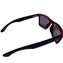 Load image into Gallery viewer, oak frame bamboo sunglasses top view