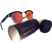 Load image into Gallery viewer, fire at night sunglasses with case