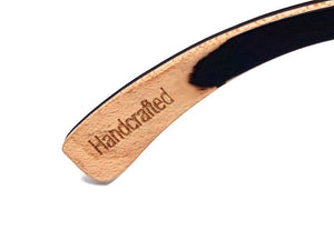 handcrafted wooden sunglasses