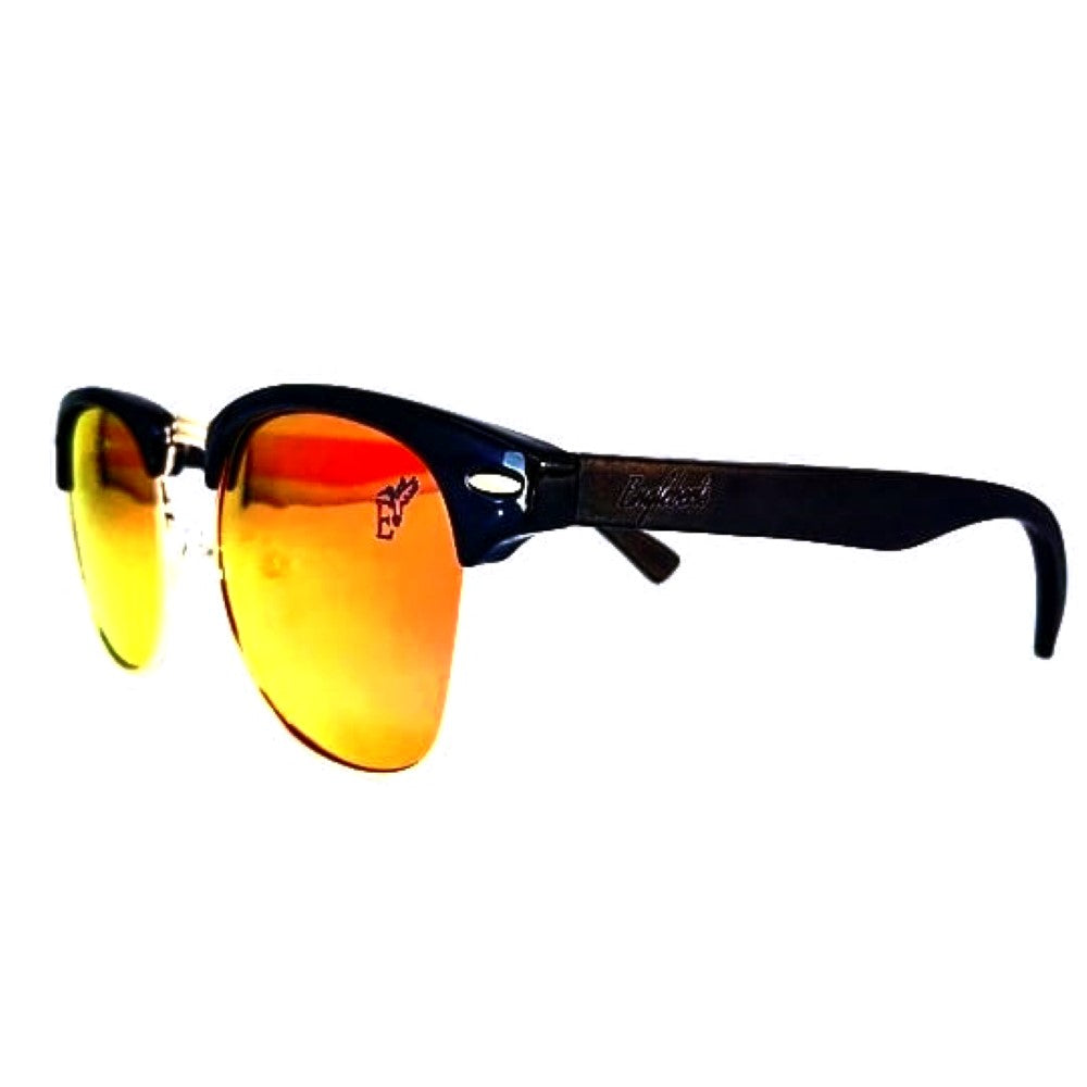 Black Bamboo Club Sunglasses, Polarized Lenses Midnight Black Bamboo Club Sunglasses, Polarized – Engleberts main image 2