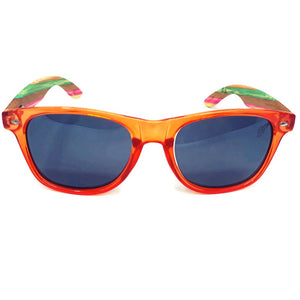 juicyfruit multi colored sunglasses front view