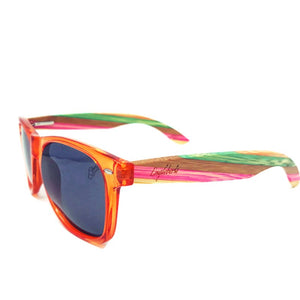 juicyfruit multi colored sunglasses side view