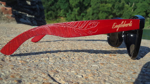 Red Wooden Sunglasses