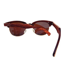 Load image into Gallery viewer, sandalwood sunglasses rear view